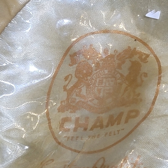 Champ hat "feel the felt" campus men's shop hat with feathers - Picture 11 of 11